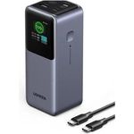UGREEN Nexode 130W Powerbank 20000 mAh, 3 Geräte gleichzeitig aufladen, grau