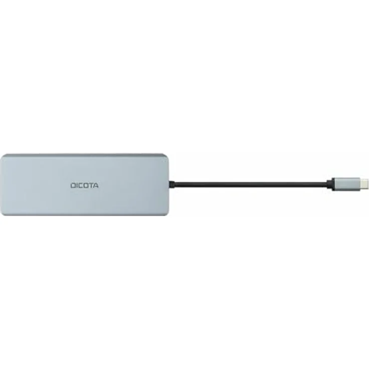 Dicota D32065 USB-C 13-in-1 Hub, Docking Station mit 4K HDMI/DP und 100W Power Delivery, Silber – Bild 5