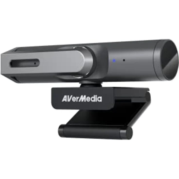 AverMedia PW515 4K Ultra HD Autofokus-Business-Webcam – KI-gesteuerte Lösung, Bild- und Beleuchtungsanpassung, 100° Wide FoV, für Videokonferenzen und virtuelle Meetings, Zoom, Teams, Skype, PC/Mac – Bild 2