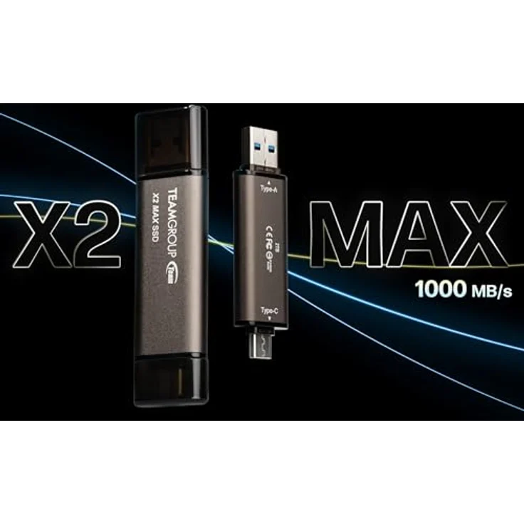 Team Group X2 MAX 2 TB, USB-Stick – Bild 4