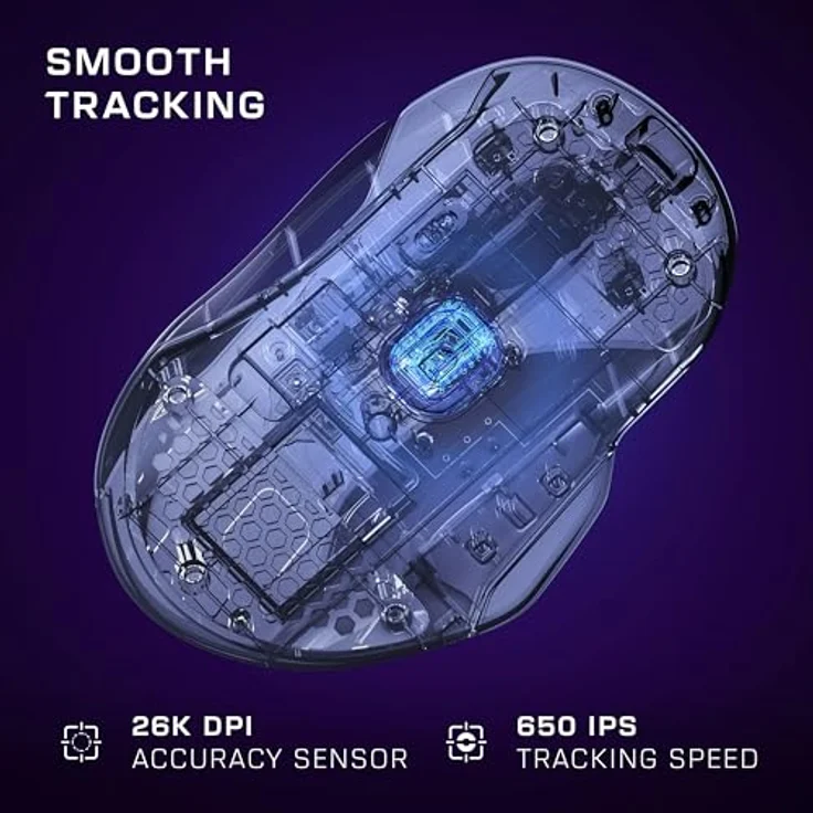 Turtle Beach Kone II RGB-Gaming-Maus, 26K DPI Sensor, optische Switches, 23 programmierbare Funktionen, Weiß – Bild 5