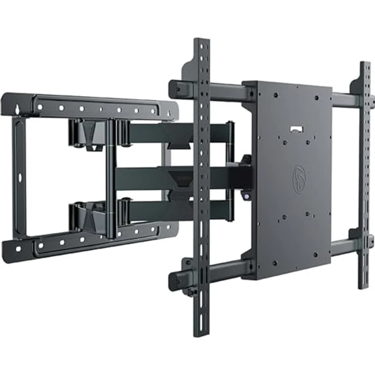 Hagor Brackit XXL HD II TV Wandhalterung, Schwarz, 98", 140 kg, neig- und schwenkbar – Bild 1