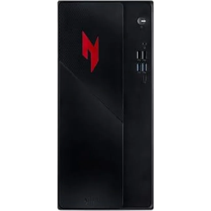 Acer Nitro 20 N20-101, Gaming Desktop-PC mit Intel Core i5 210H, NVIDIA RTX 5060, 16 GB RAM und 512 GB SSD, Schwarz, Windows 11 Home – Bild 5
