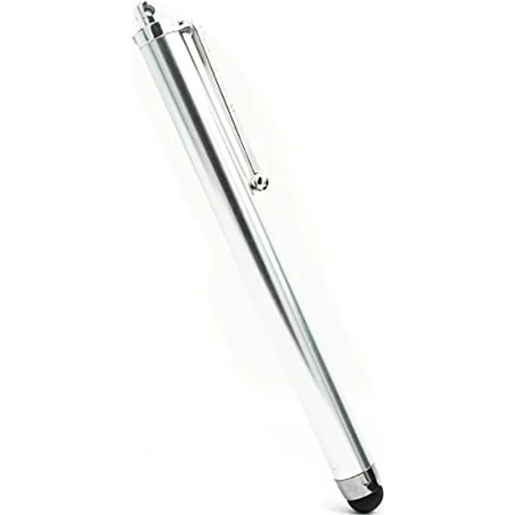 System-S Stylus Eingabe Stift kapazitiver Bildschirm für Smartphone, Touchscreen Handy,Tablet, PC, PDA, Silber – Bild 4