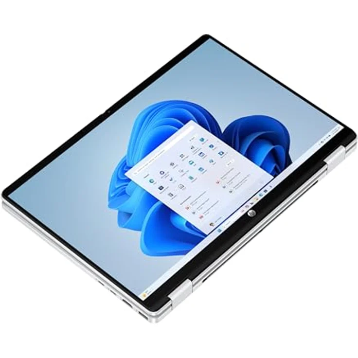 HP OmniBook 5 Flip 2-in-1 Laptop 14-fp0152ng, Intel Core i5, 35,6 cm (14"), 1920 x 1200 Pixel, 16 GB RAM, Windows 11 Home, Silber – Bild 2