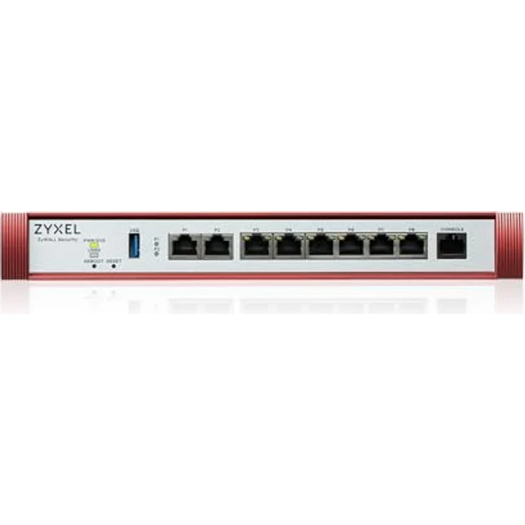 ZYXEL USG FLEX200 H Series, 2 * 2.5G & 6 * 1G, USB Router in Schwarz – Bild 2