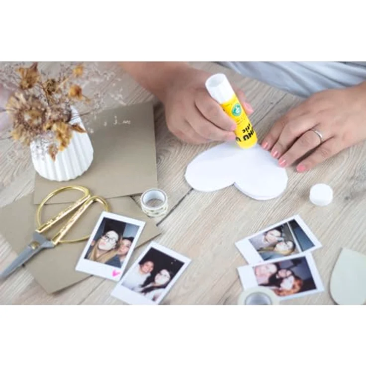 UHU Klebestift 40g, umweltfreundlich, permanent, 4 Stück – Bild 5