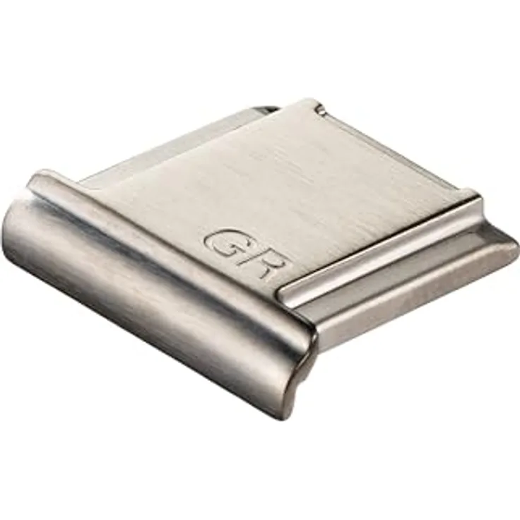 Ricoh GK-2 Metal Hot Shoe Cover für Ricoh GR IV, Edelstahllegierung in Dark Grau mit metallic finish