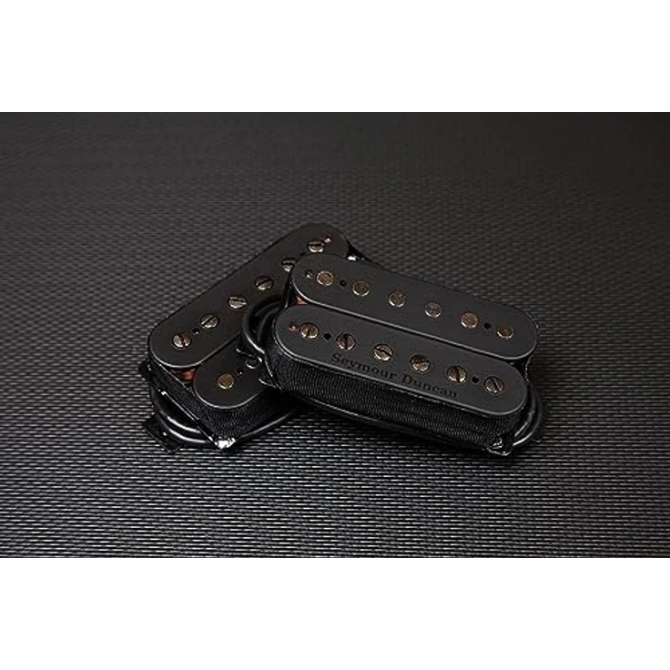 Seymour Duncan Nazgul/Sentient 6 Set BK, Gitarren Humbucker Set mit Medium Output Hals- und High-Output Stegtonabnehmer, schwarz – Bild 2