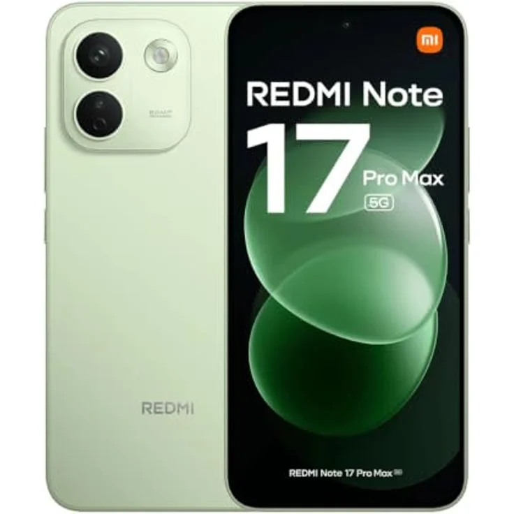 XIAOMI Redmi Note 17 Pro Max 5G, Smartphone mit 256 GB Speicher, 8 GB RAM, grün, Dual SIM – Bild 1