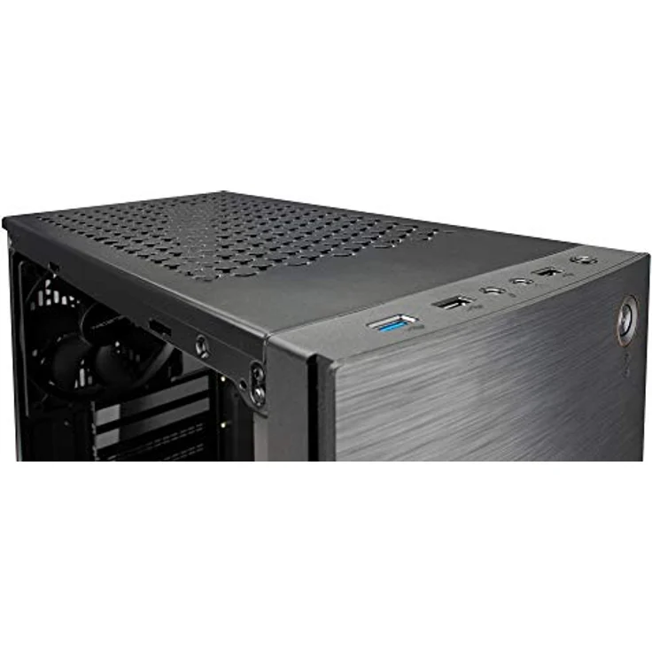 Mars Gaming Tacens Imperator II, ATX-Halbtower-Gehäuse mit 1x 120mm Lüfter und hervorragender Luftzirkulation, Schwarz – Bild 3