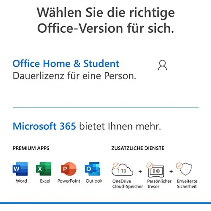 Microsoft Office 2019 Home & Student multilingual | 1 PC (Windows 10) / Mac, Dauerlizenz | Box – Bild 2