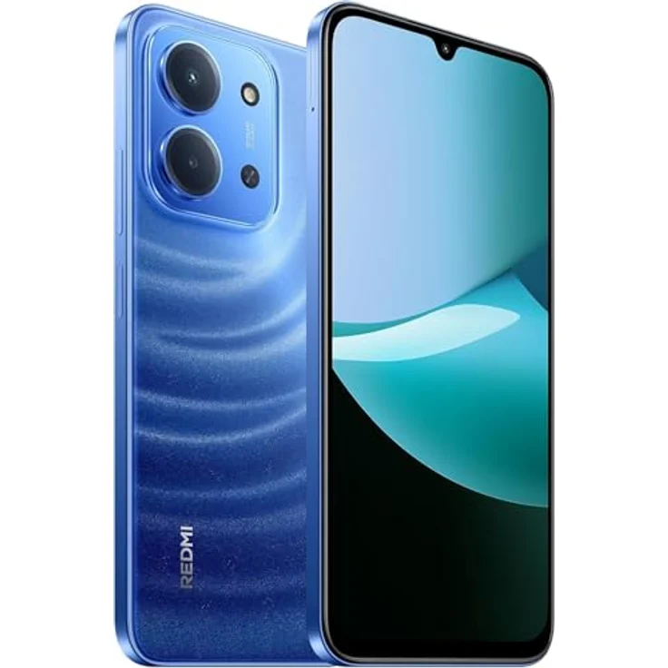 Xiaomi Redmi 15C, Smartphone mit 4GB RAM und 256GB Speicher, 6,9" 120Hz Display, MediaTek Helio G81-Ultra, 50MP Kamera, 6000mAh, Farbvariante Blaues Mondlicht, ohne Ladegerät – Bild 3