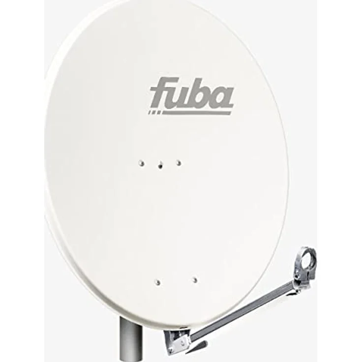 Fuba DAL 800 W Satellitenantenne 80cm Alu Weiß mit PremiumX LNB Quad, Direktanschluss für 4 Teilnehmer, Digital HDTV Full HD 3D und 8x F-Stecker – Bild 2