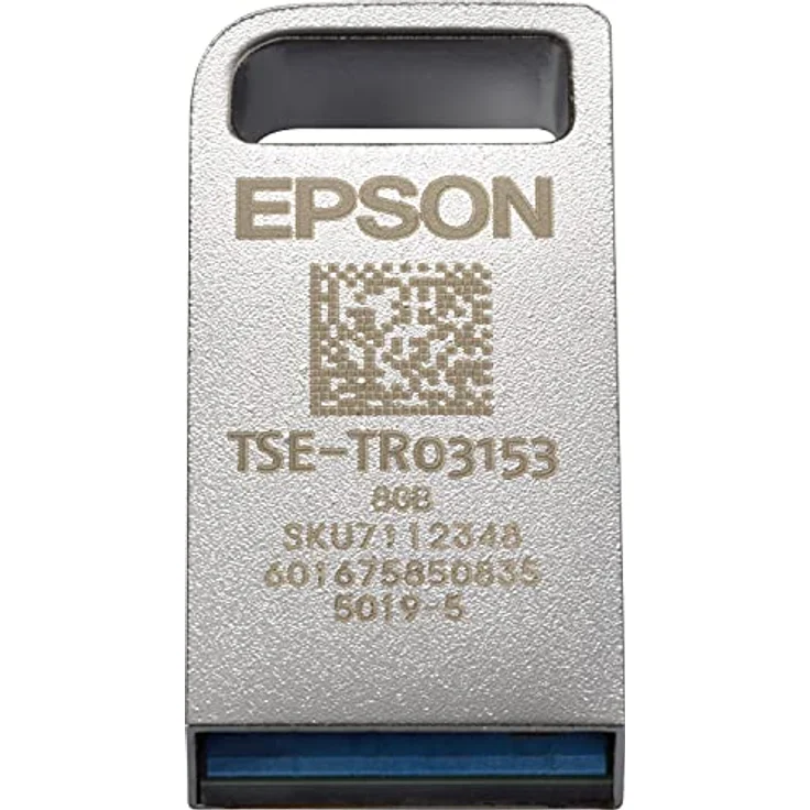 Epson TSE (8 GB, USB A), USB Stick, Silber – Bild 2