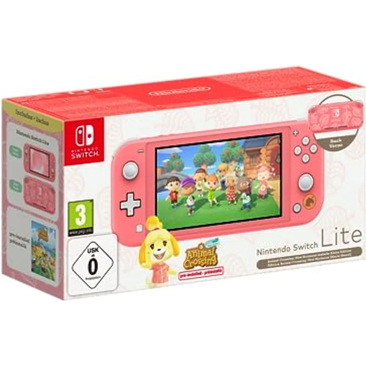 Nintendo Switch Lite - Animal Crossing: New Horizons (Isabelle Aloha Edition) – Bild 1