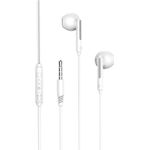 COFI EP11 In-Ear Kopfhörer (minijack 3.5mm) mit Mikrofon, weiß - Universell kompatibel mit Handys
