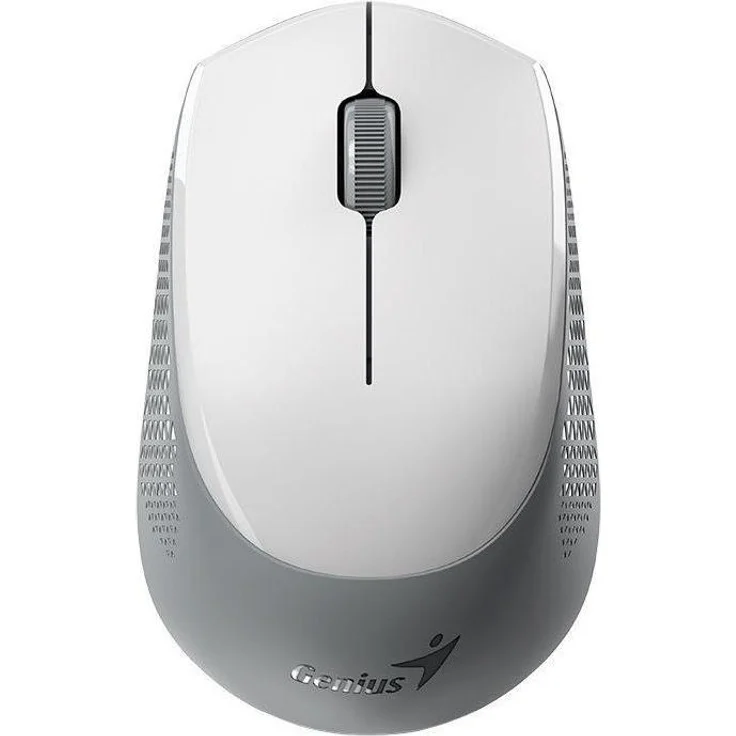 Genius NX-8000S, Kabellose Bluetooth Maus mit 1200 dpi, ergonomisches Design, weiß
