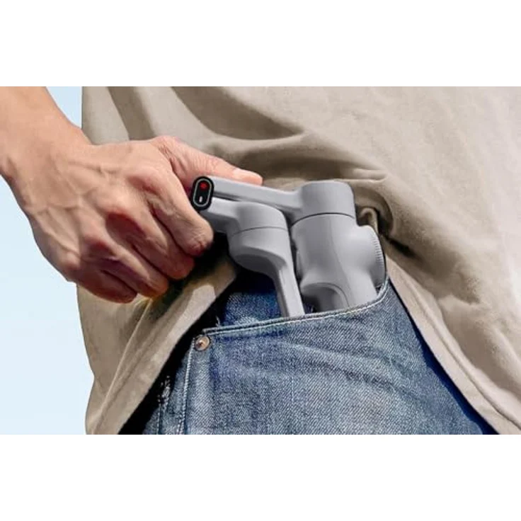 Insta360 Flow 2 Standard Bundle, All-in-One Gimbal mit 3-Achsen-Stabilisierung und 10-Stunden-Akku, Hellgrau – Bild 8