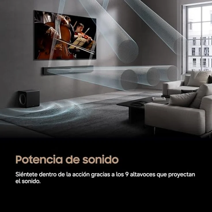 Samsung HW-Q600H/XC, 3.1.2 Kanäle, 320 W Kabellos, Schwarz, Titan Black – Bild 3