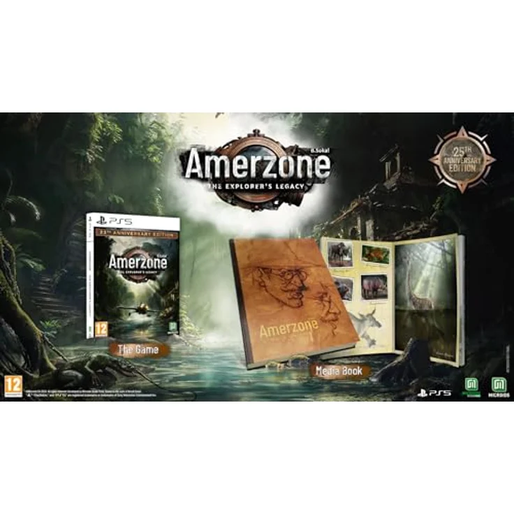 MDM MERIDIEM GAMES Amerzone Remake: The Explorers Legacy, Limited 25th Anniversary Edition, Deutsch spielbar, PS5 [PEGI] – Bild 3