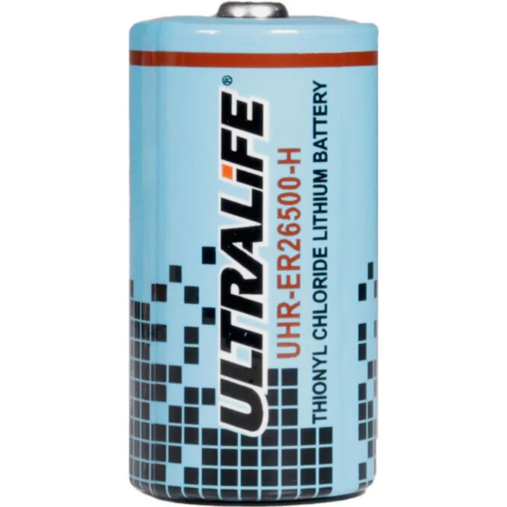 Ultralife UHR-ER26500-H Hochstrom Rundzelle - Lithium-Thionylchlorid, 3,6V 6500mAh, C-Zelle