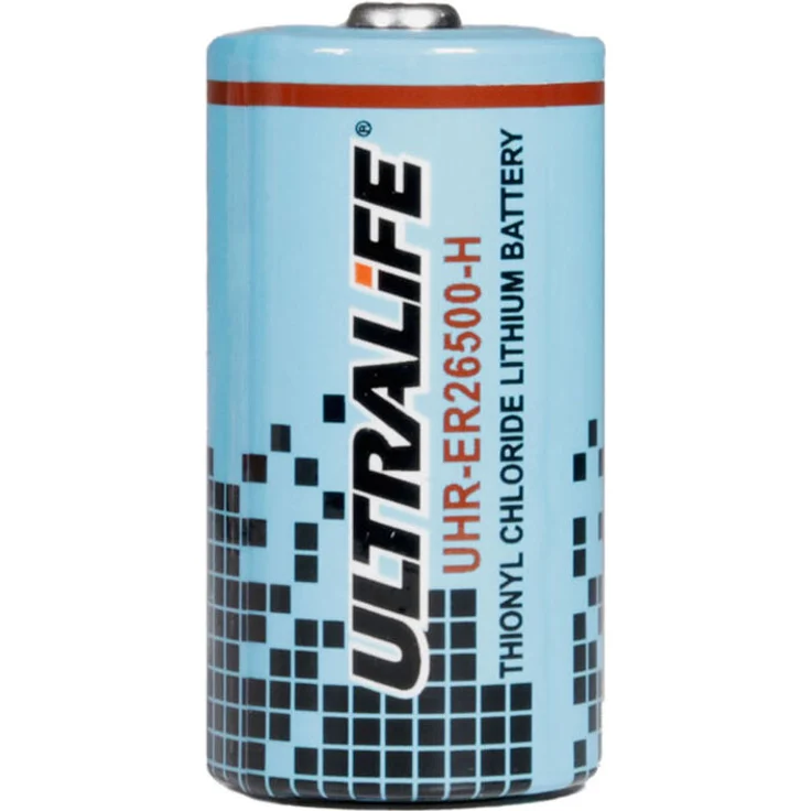 Ultralife UHR-ER26500-H Hochstrom Rundzelle - Lithium-Thionylchlorid, 3,6V 6500mAh, C-Zelle