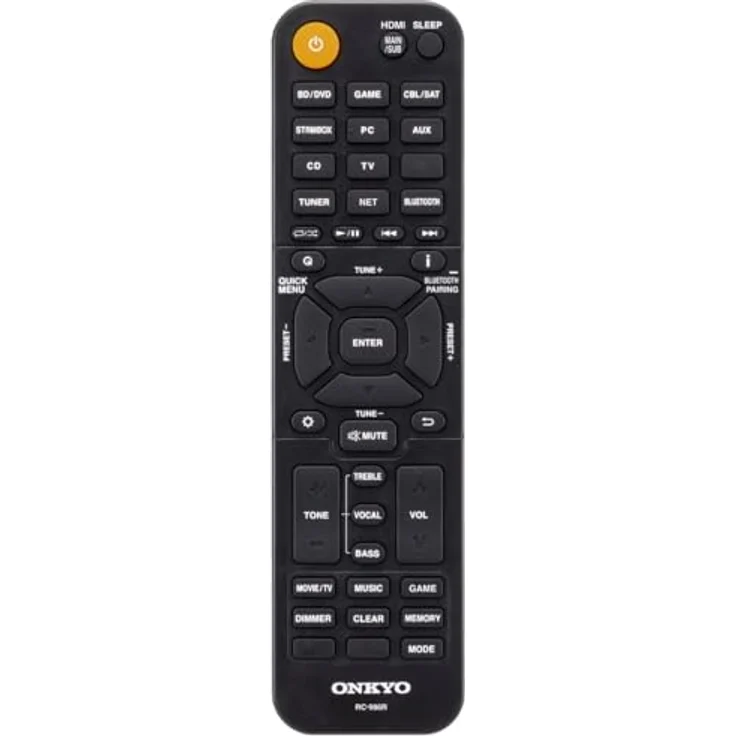 Onkyo TX-NR5100, 7.2ch AV-Receiver mit HDMI 2.1 und 8K Unterstützung, Schwarz – Bild 2