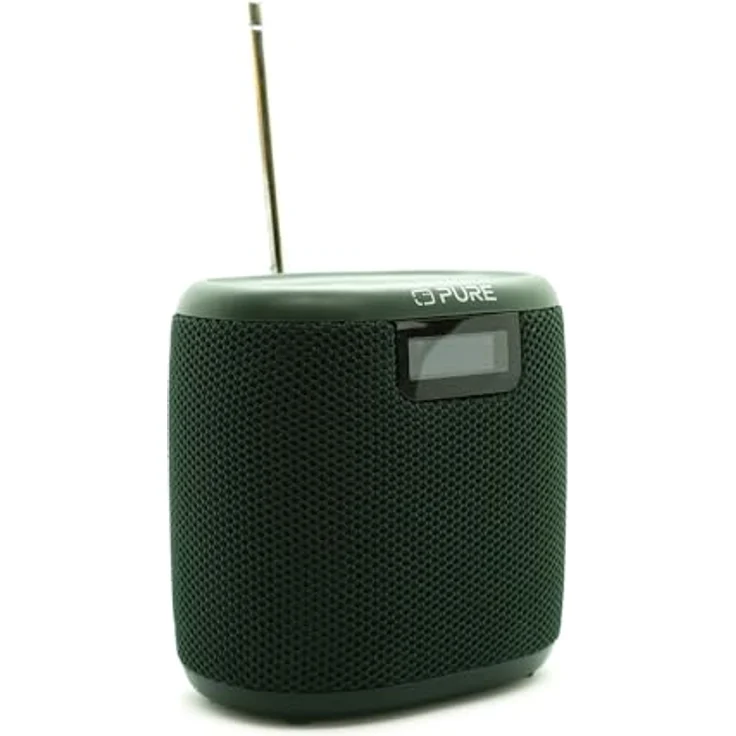 Pure Woodland Mini Outdoor Lautsprecher mit Bluetooth & DAB+/FM Radio (wasserdicht IP67, robust, tragbar, 14h Akku, perfekt für Garten & Camping) Grün – Bild 3