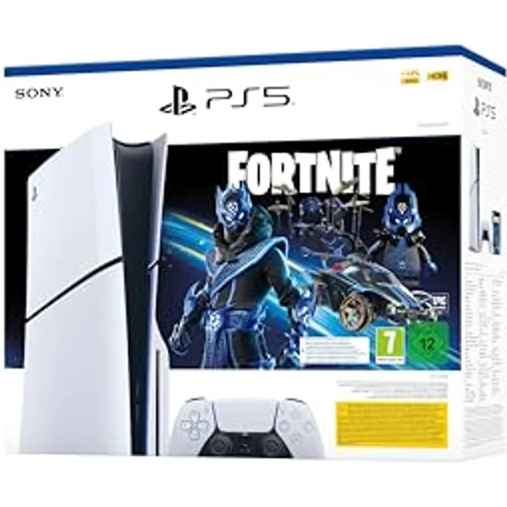 PlayStation 5 Disk Edition (Slim) – Fortnite Cobalt Star Bundle 1TB, Konsolen mit ultraschneller SSD und haptischem Feedback – Bild 4