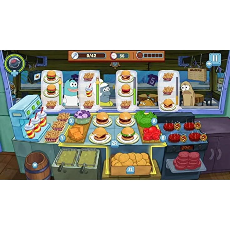 Nighthawk SpongeBob: Krosses Kochduell - Extrakrosse Edition, Download-Code in der Box für Nintendo Switch, mit brandneuem DLC und Costume Pack 1 – Bild 3