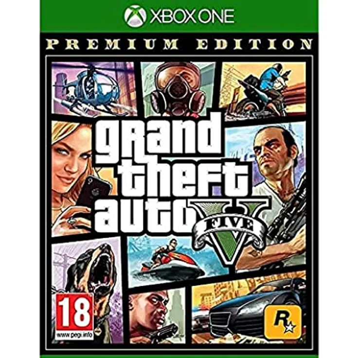 Grand Theft Auto V - Xbox1 - Premium Online Edition und Das Criminal Enterprise Starterpaket - L'emballage peut varier