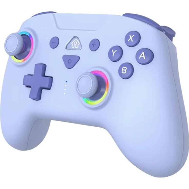 Subsonic LED Sweetie Blue, Wireless Controller für Nintendo Switch mit programmierbaren LEDs und Turbo-Funktion – Bild 1