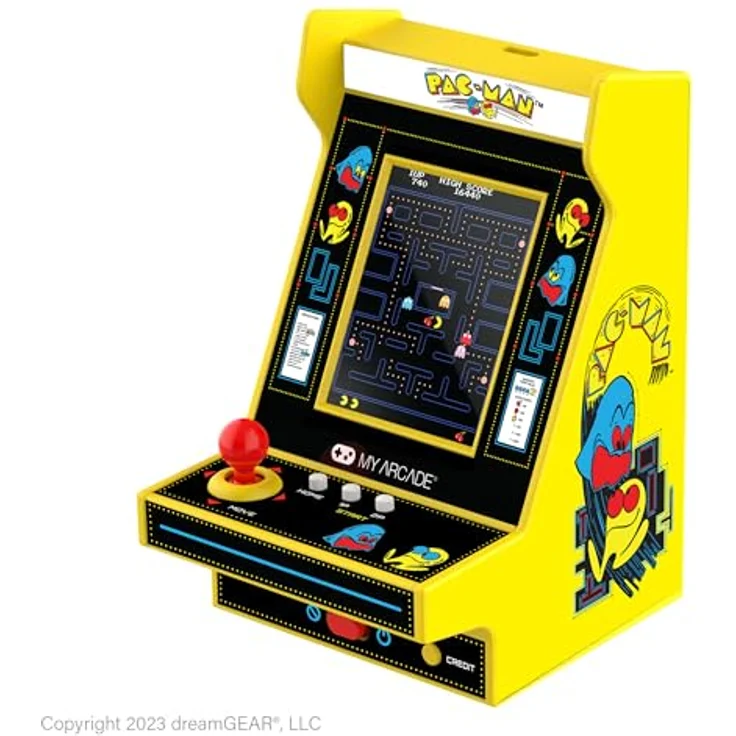 dreamGEAR PAC-MAN Nano Player Pro, tragbare Spielkonsole mit 2.4 Zoll hochauflösendem Display und integriertem Lautsprecher – Bild 8