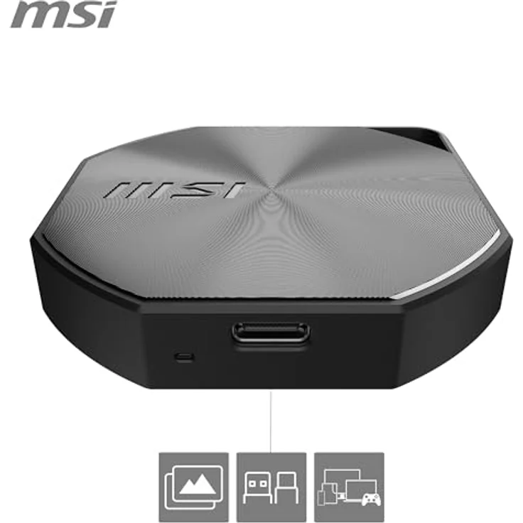 MSI DATAMAG 20Gbps 2TB - Magnetische Portable SSD für PC, Konsole, iPhone/Android, 1.600 MB/s lesen, 1.500 MB/s schreiben – Bild 5