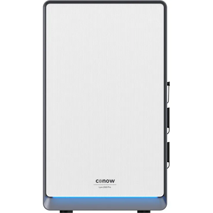 Conow Lyra 2500 Pro, Balkon-Solaranlage mit 2560Wh LFP-Batterie und KI-Energiespeicher, 1500 W bidirektionale Leistung