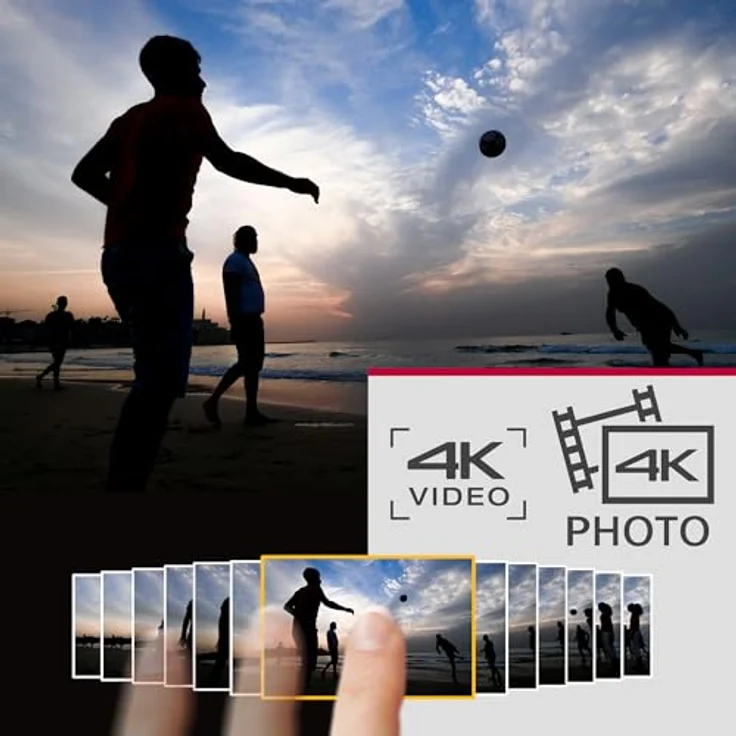 Panasonic Lumix DC-FZ82DE-K Bridgekamera, 18,1 MP, 4K Video, 60-fach Zoom, OLED Live-View-Sucher, USB-C, Schwarz – Bild 4