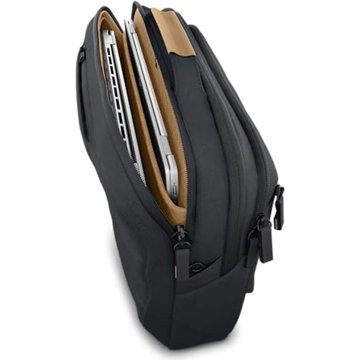 Dell EcoLoop Premier Aktentasche DELL-CC7625, für Laptops bis 40,6 cm (16"), schwarz, aus 100% recyceltem Kunststoff, wasserabweisend, mit Trolley-Gurt und gepolstertem Tablet-Fach – Bild 9