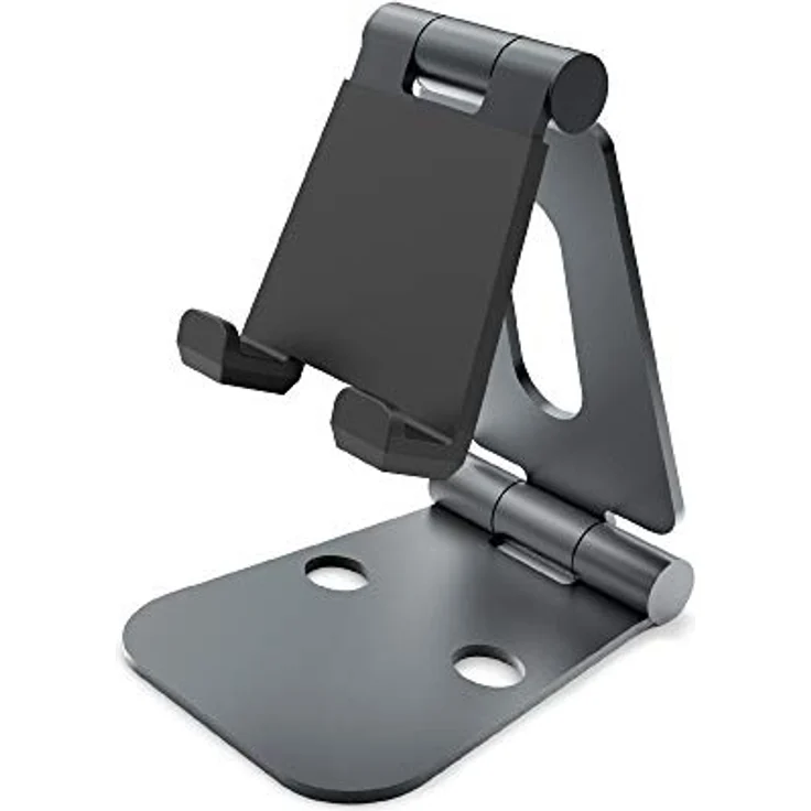 Desire2 Tablette Stand Multi-Angle Portable Halter für Tabletten 7-10 Zoll und Smartphones Leichte Durable Aluminium Body Kompatibel für – Bild 2