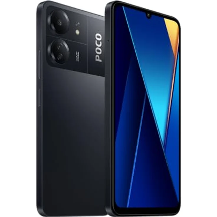 Xiaomi Poco C65 Smartphone 6,74 Zoll AMOLED DotDisplay, 256GB, 8GB RAM, Schwarz – Bild 1