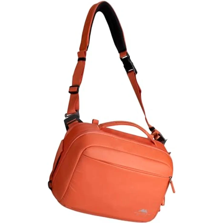 Summit Creative TENZING 7L Umhängetasche (Orange), Geräumiges Design, Langlebiges Material, Wasserabweisend – Bild 4