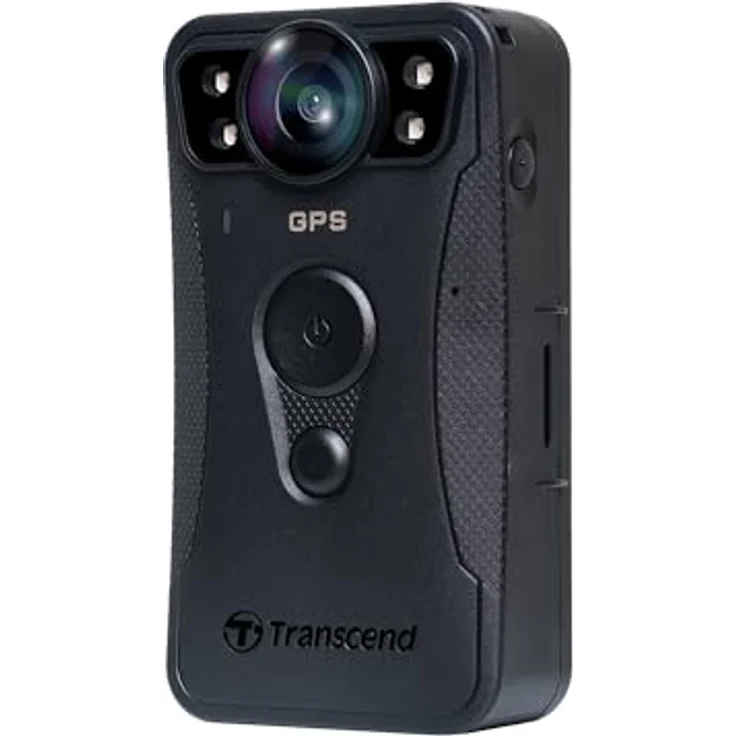 Transcend DrivePro Body 40, 128GB 2K QHD Bodycam mit WLAN, Bluetooth, GPS, spritzwassergeschützt, Schwarz – Bild 1