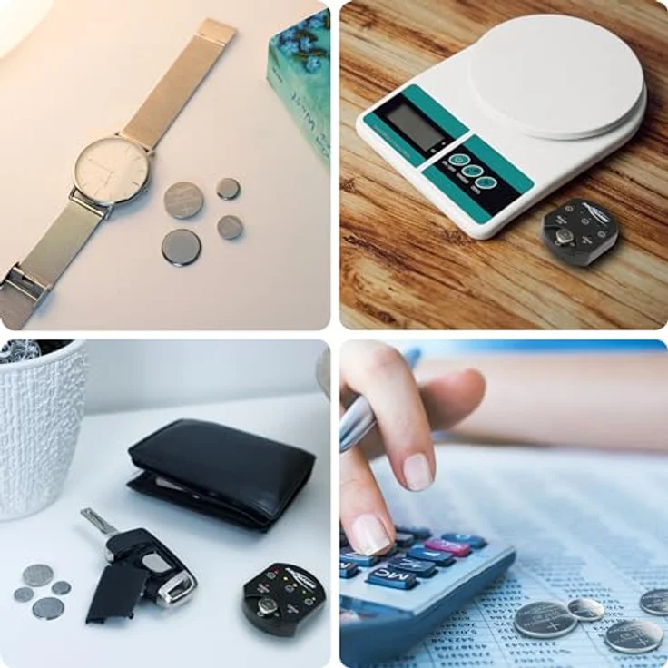 ANSMANN Knopfzellentester / Zuverlässiges Testgerät zum Anzeigen der Kapazität über LEDs / Kapazitätsanzeige für Alkaline & Lithium Knopfzellen / Einfache Handhabung bei kompakter Größe – Bild 6