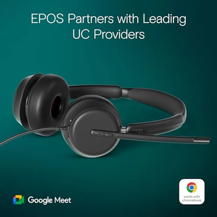 EPOS IMPACT 860 - Hochleistungsfähiges beidseitiges Headset für gesteigerte Produktivität im offenen Büro, hervorragende Klangqualität, USB-C-Konnektivität – Bild 4