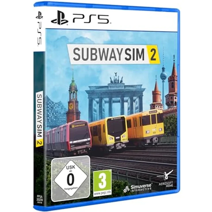 Aerosoft SubwaySim 2 [PS5], Simulationsspiel mit lebhafter Umgebung und detailreichen Charakteren – Bild 2