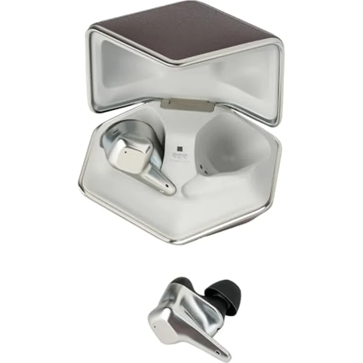 Hifiman Svanar Wireless LE, True Wireless In-Ear Kopfhörer mit ANC, 6 h Akkulaufzeit, Kabellos, Silber – Bild 3