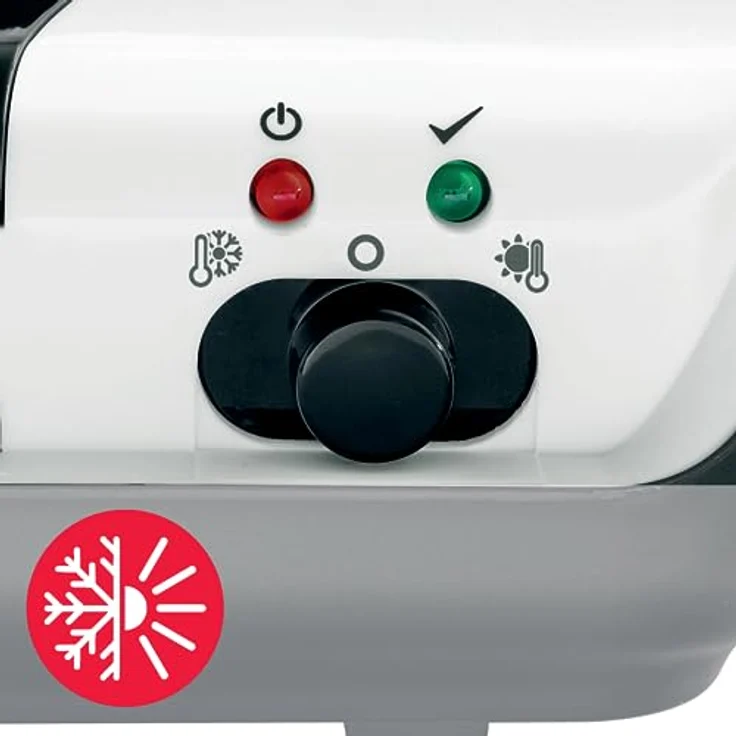 GBC Inspire+ A4-Laminiergerät, inkl. Starter-Set mit 5 Laminierhüllen (2 x 75 Mikron), Für 75 bis 125 mic Laminierfolien bis Format A4, Heiß- und Kaltlaminierung, Weiß (4410031) – Bild 3