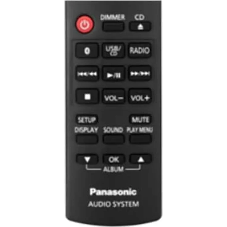 Panasonic CD STEREO SYSTEM SC-PM700EG-S PANASONIC (Bluetooth), Stereoanlage, Silber – Bild 6