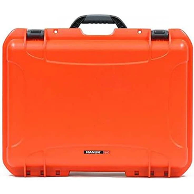 Nanuk 940 Wasserdichter Hartschalenkoffer Mit Plüschschaumeinlage - Orange, PowerClaw Verriegelungssystem, Made in Canada, Lebenslange Garantie – Bild 3