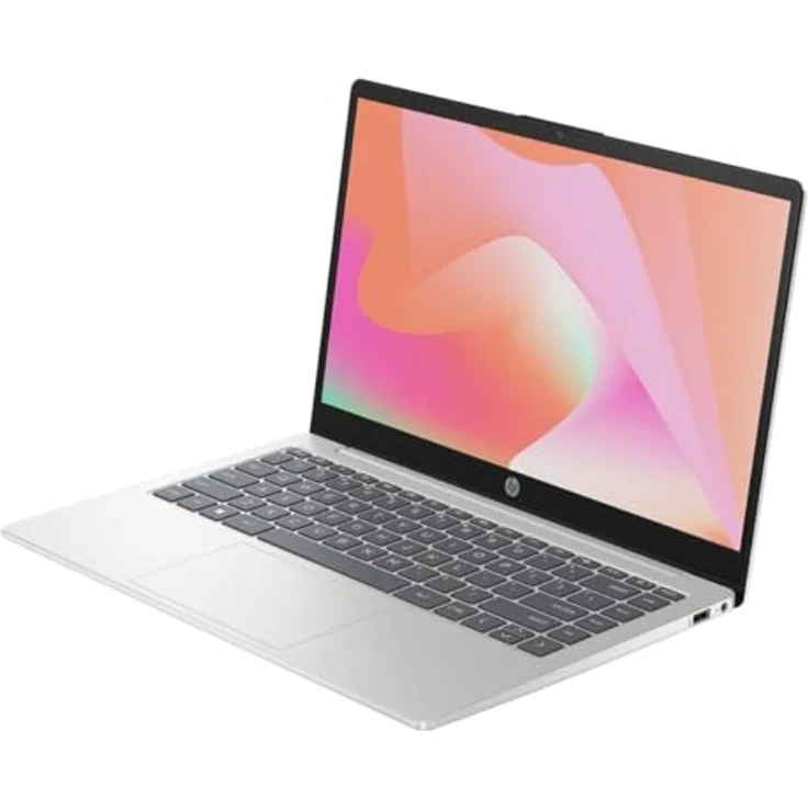 HP 14-em0135ng, 14 Zoll Notebook mit AMD Ryzen 3 7320U, 8 GB RAM, 512 GB SSD, Silber – Bild 3